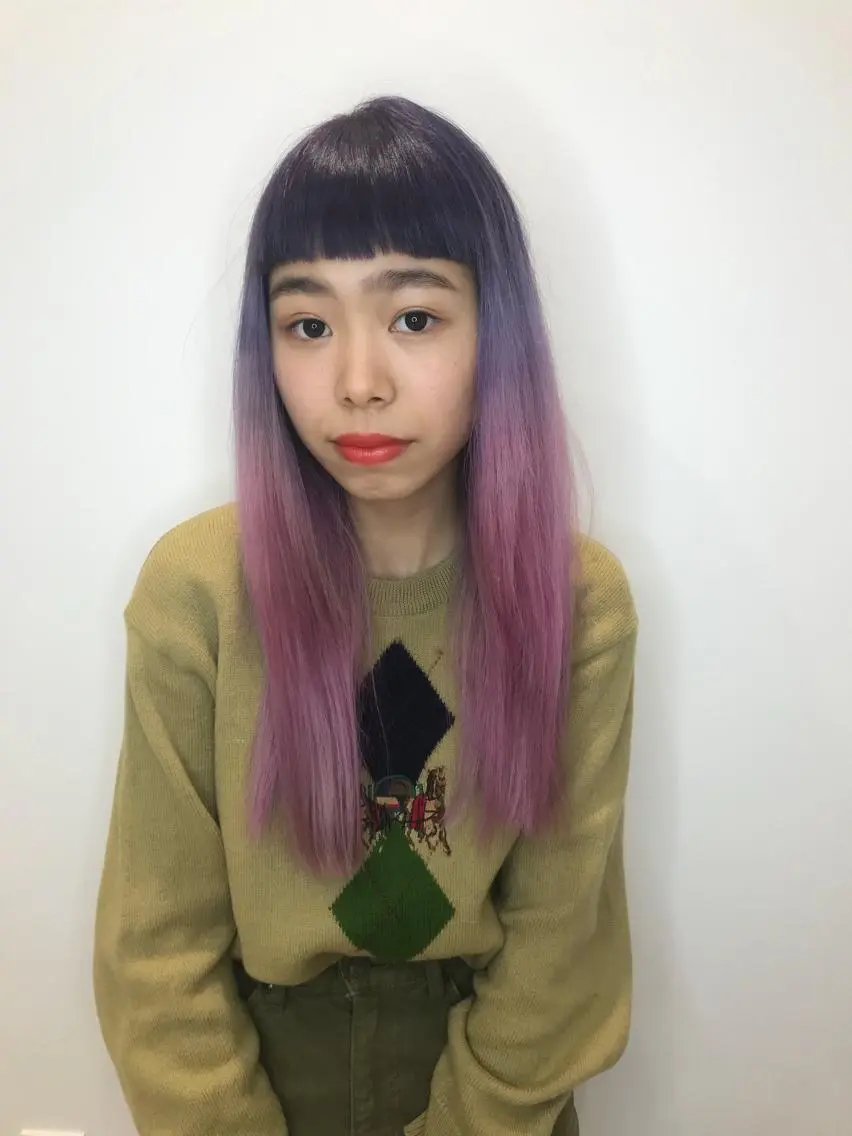カラー 新宿駅近♡個室 ♡関口三都季🌜のヘアスタイル