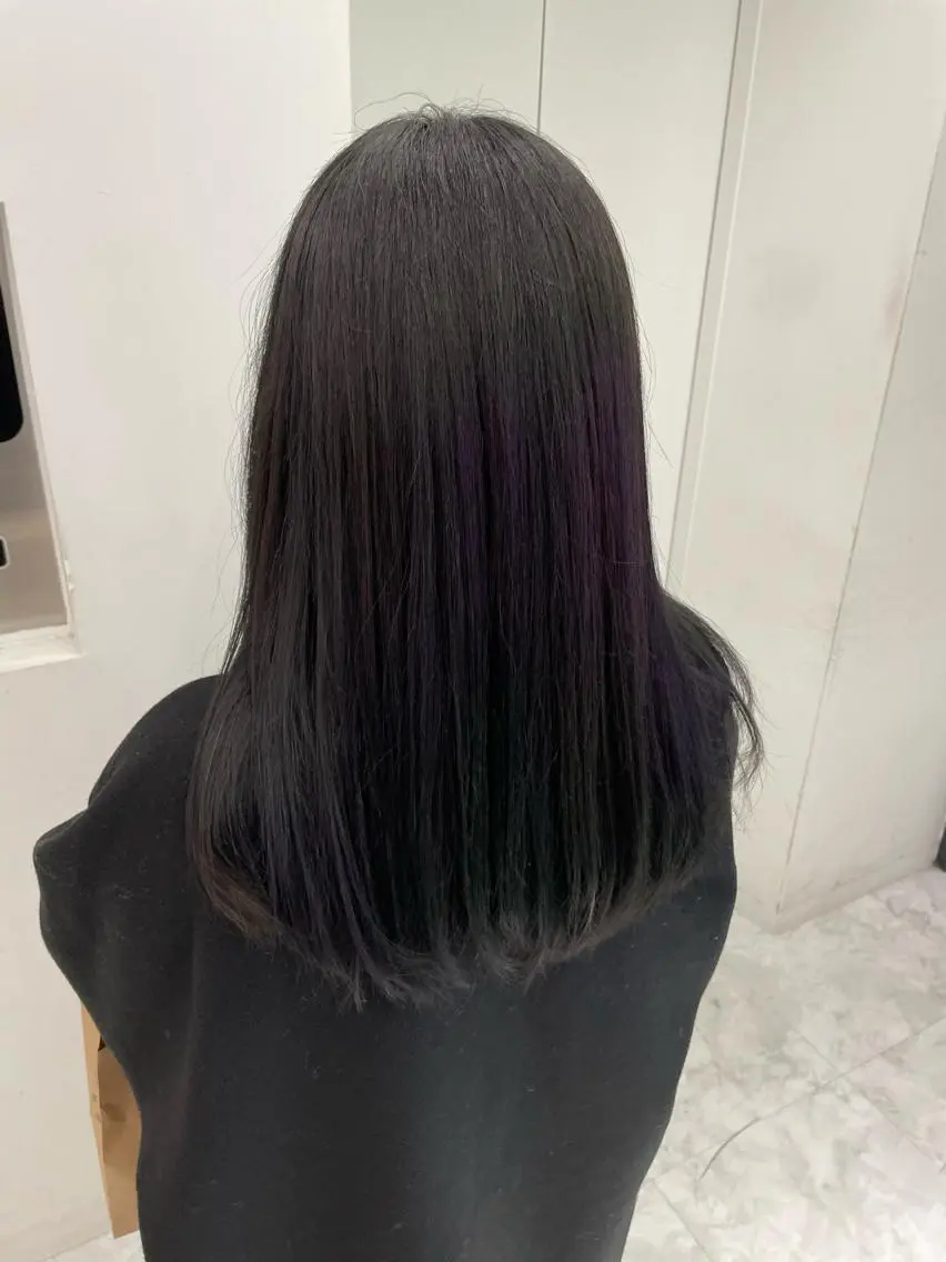 ロング カラー 乾かすだけで美髪✨ 髪質改善専門/鈴木遼のヘアスタイル