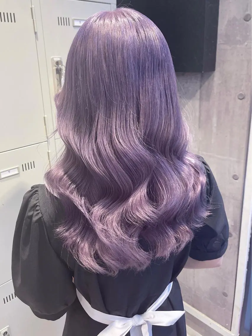 ロング カラー カット ヘアカラー ガーリーヘア 🎀 Rika 🫧のヘアスタイル
