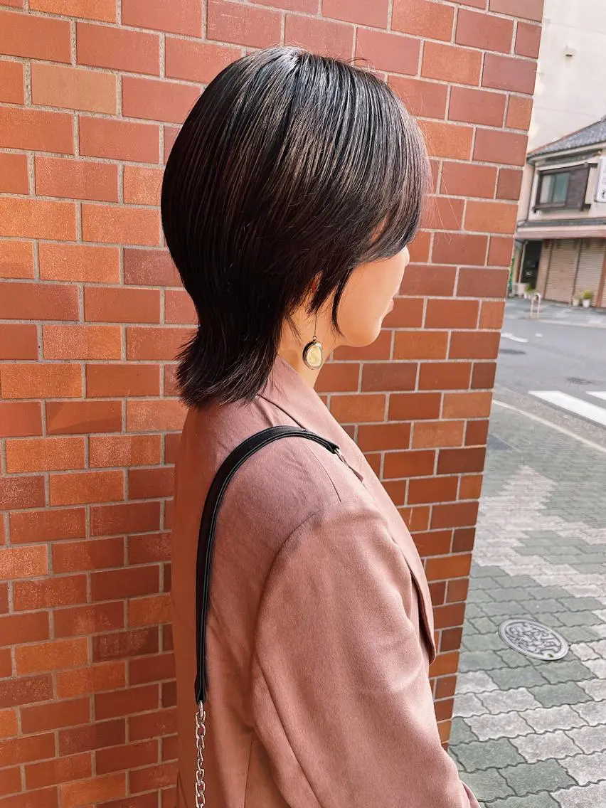 ショート 丹羽大喜 縮毛矯正/美髪矯正のヘアスタイル