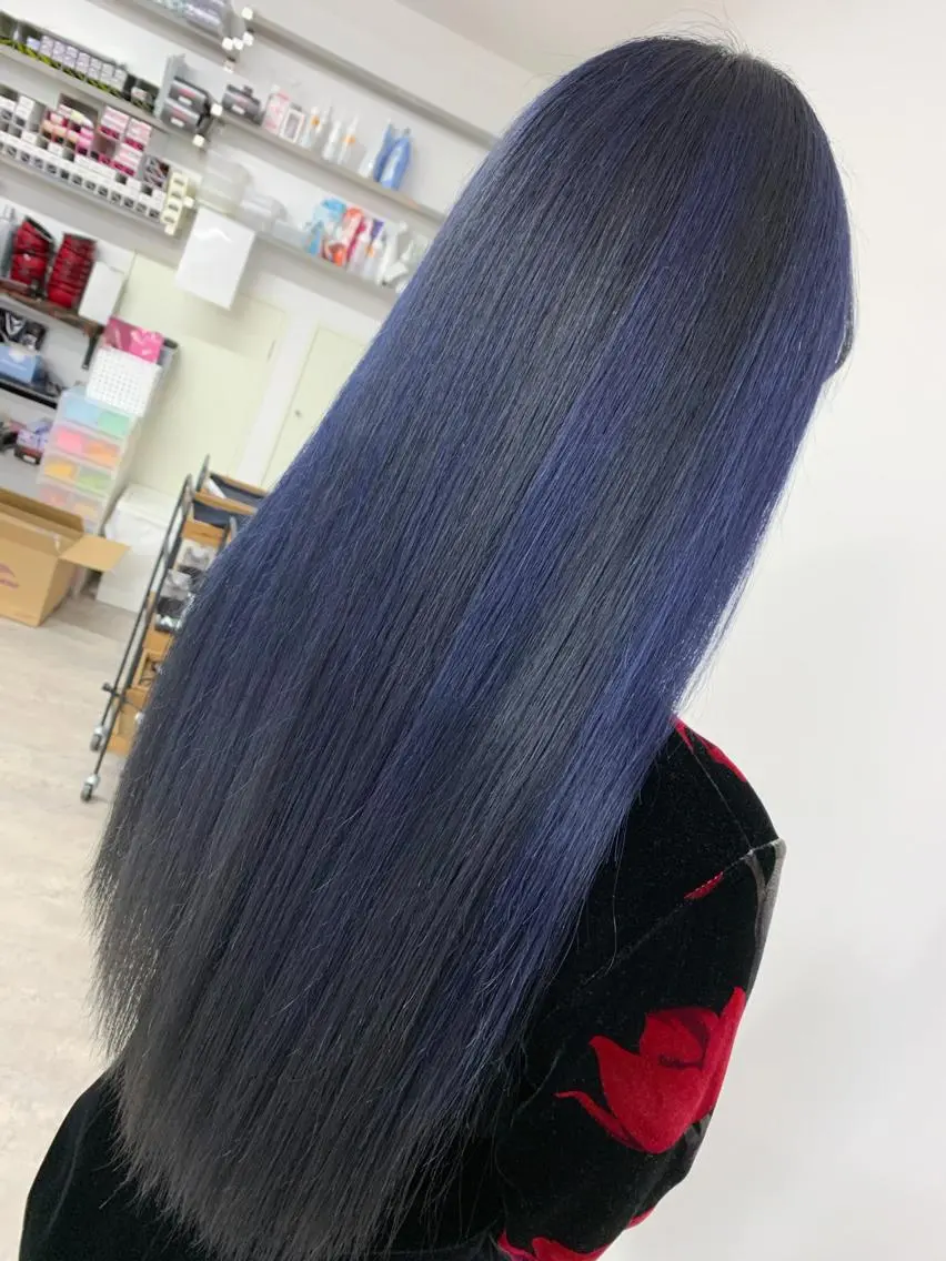 ロング ヘアカラー トリートメント 🥇近藤 恭輔🥇 Recharme新保のヘアスタイル