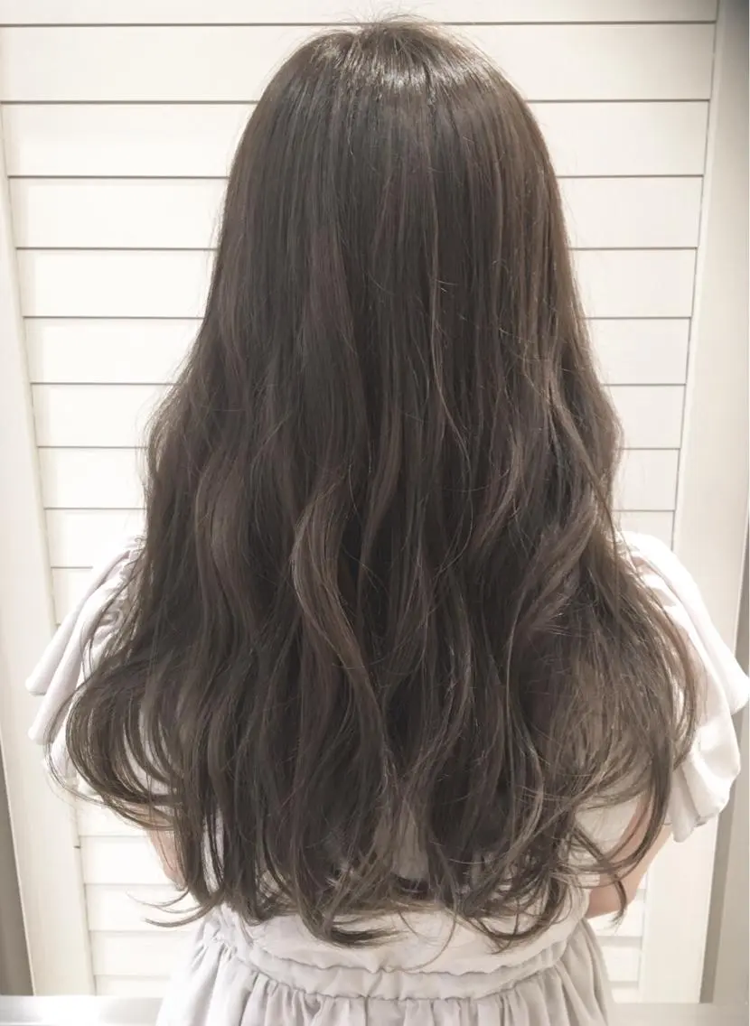 ロング カラー アッシュ 🍊新宿南口🍊 ERINAのヘアスタイル