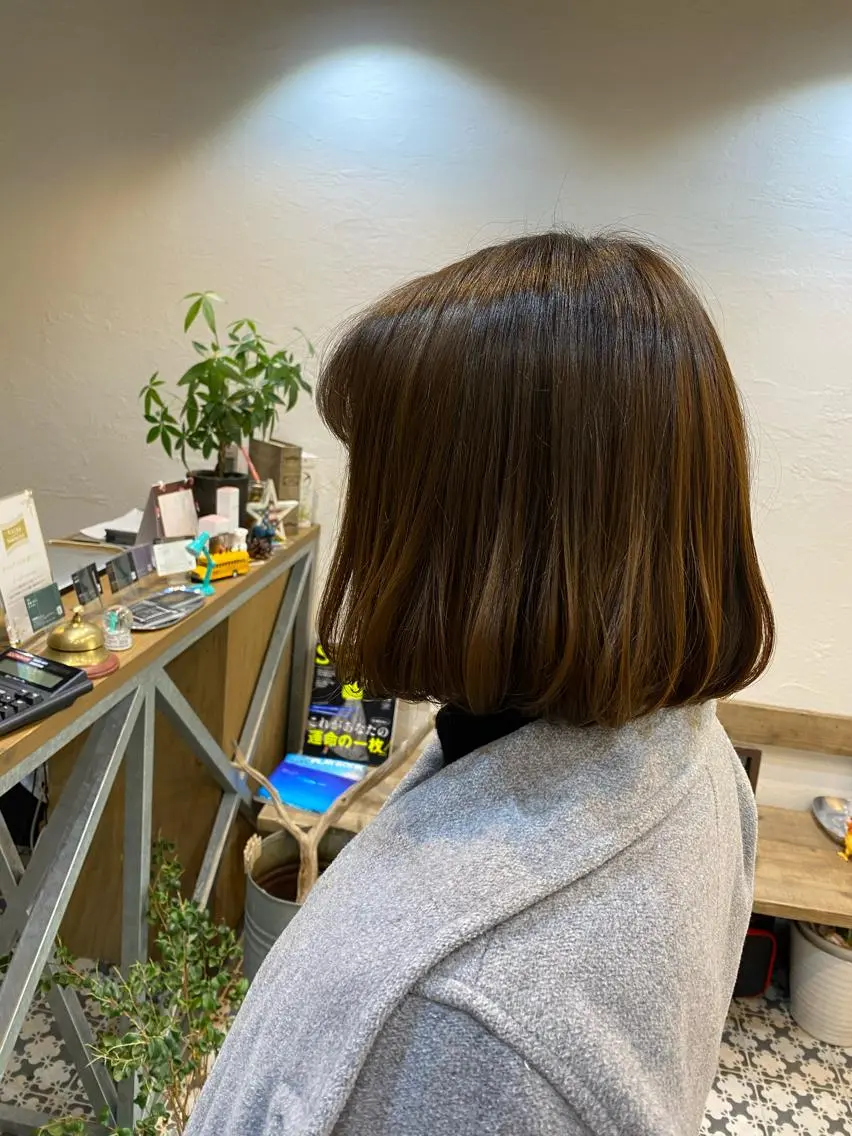 ショート カラー ショートヘア 韓国ヘア☁️ mitsukiのヘアスタイル