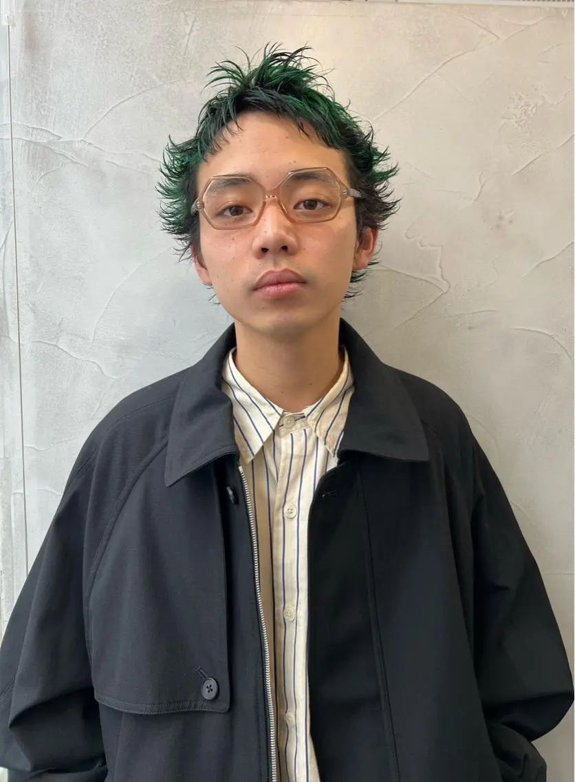 ショート メンズ スパイキーショート ショートヘア 表参道メンズカット hikariのヘアスタイル