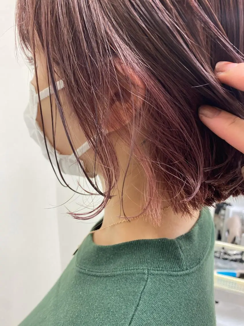 ショート カラー コレットヘアー 田中アヤノのヘアスタイル