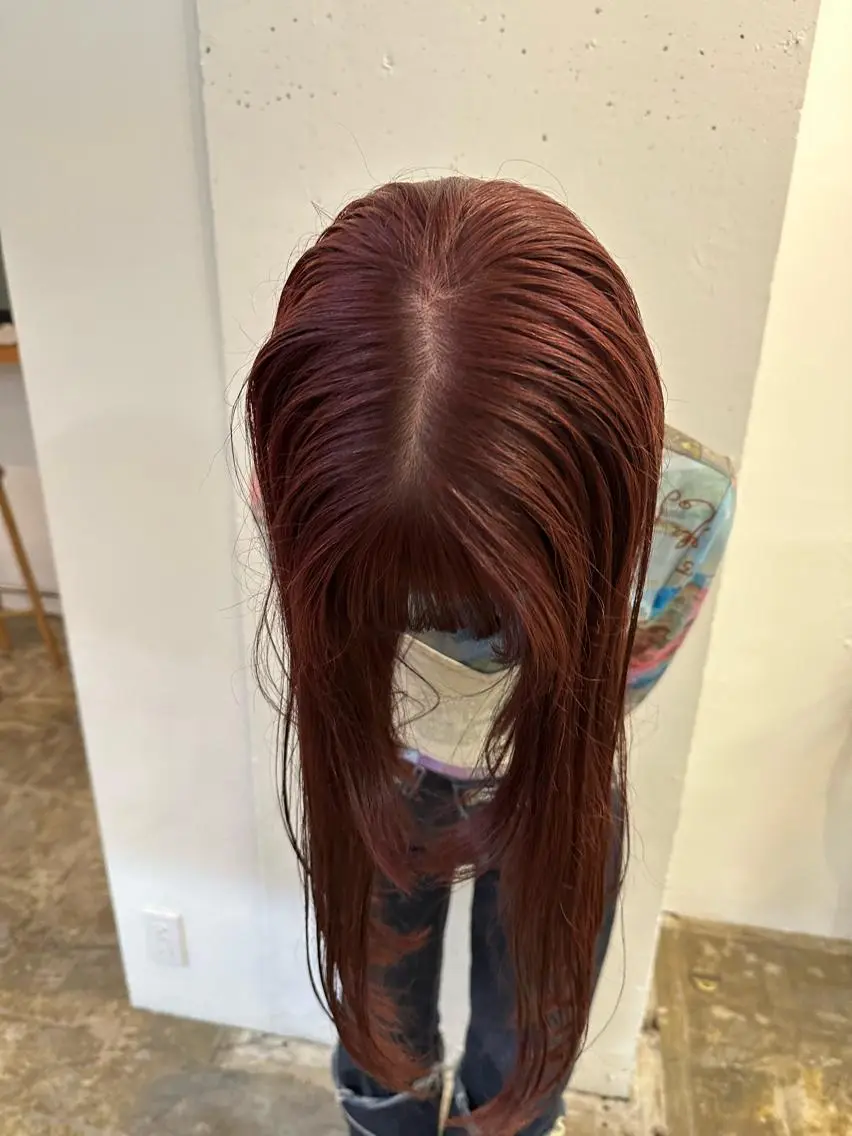 ロング ヘアカラー トリートメント 田口 樹理のヘアスタイル