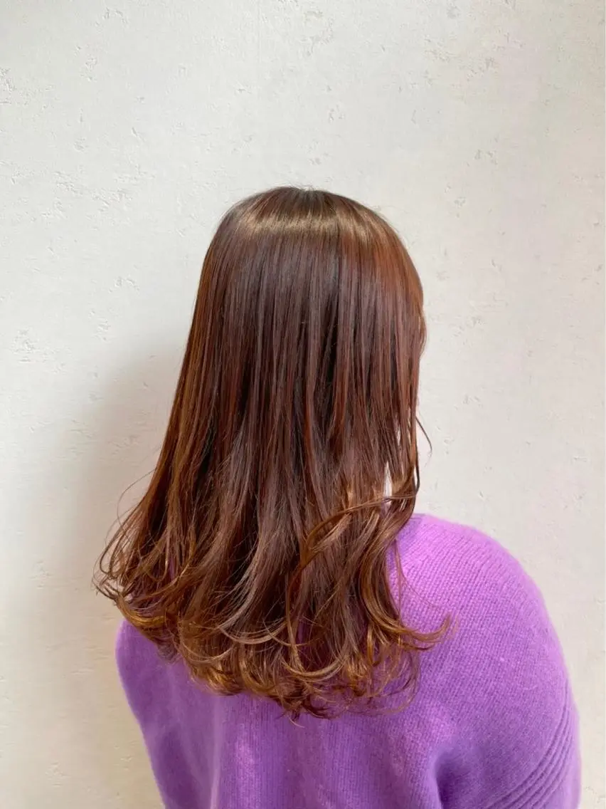 カラー inity　杉本 美羽のヘアスタイル