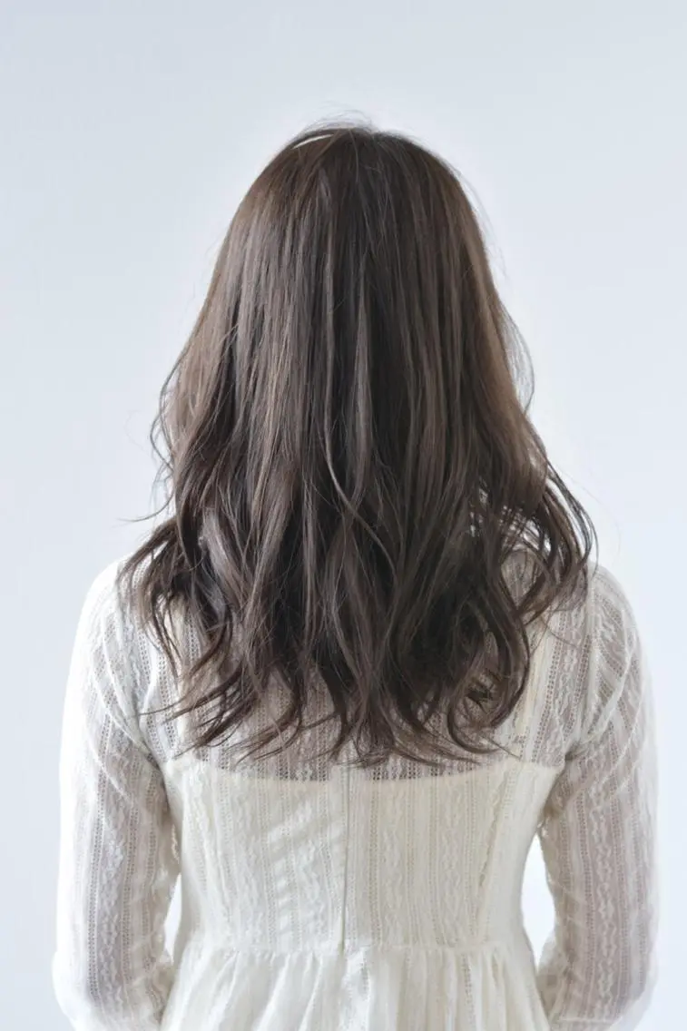 ミディアム カラー パーマ 髪質改善特化KIZU /艶髪研究(京都)のヘアスタイル