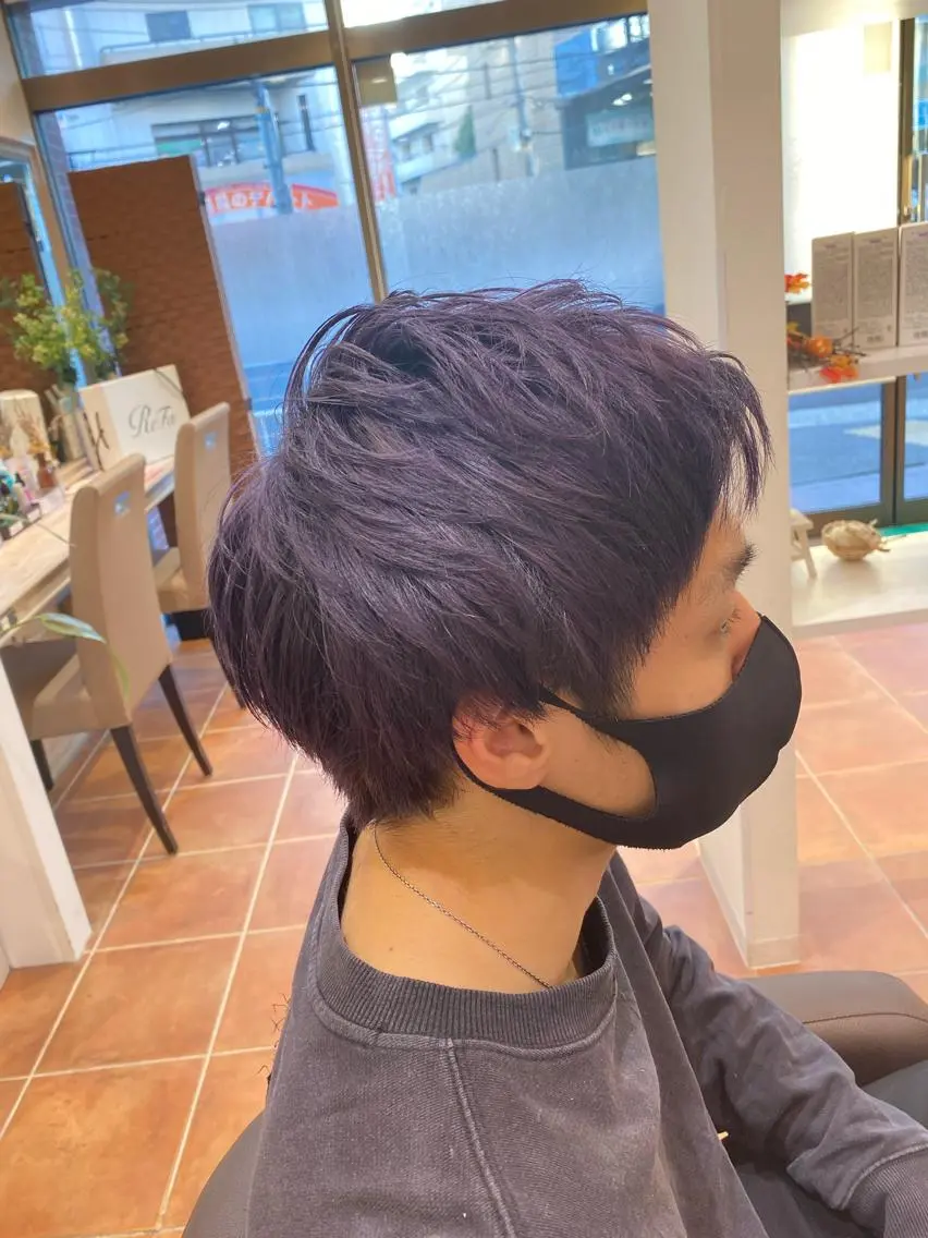 カラー メンズ ☘️お悩み解決☘️ 岡部恒輝のヘアスタイル