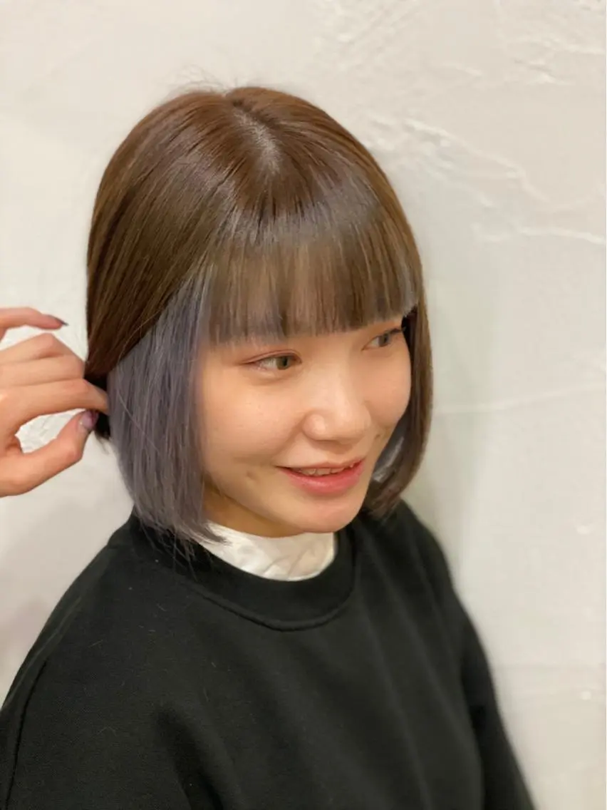 ショート ブリーチ/デザイン/ Rurikaのヘアスタイル