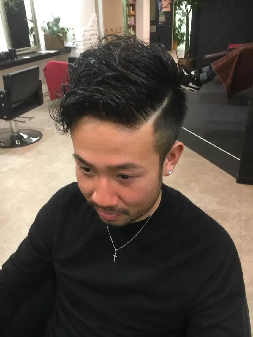 パーマ メンズ メンズパーマ パーマPrivate SalonNoa名駅のヘアスタイル