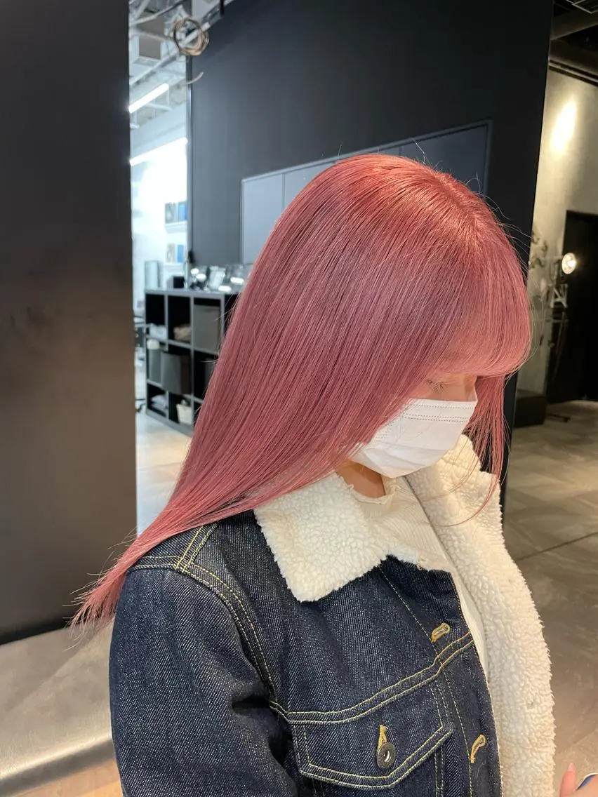 ロング カラー ヘアアレンジ 【柔らか透明感✨/ 似合せ前髪】大石葉月のヘアスタイル