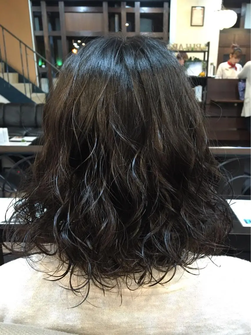 パーマ カット ヘアカラー トリートメント ❣️モードケイズ塚口 和田一将のヘアスタイル