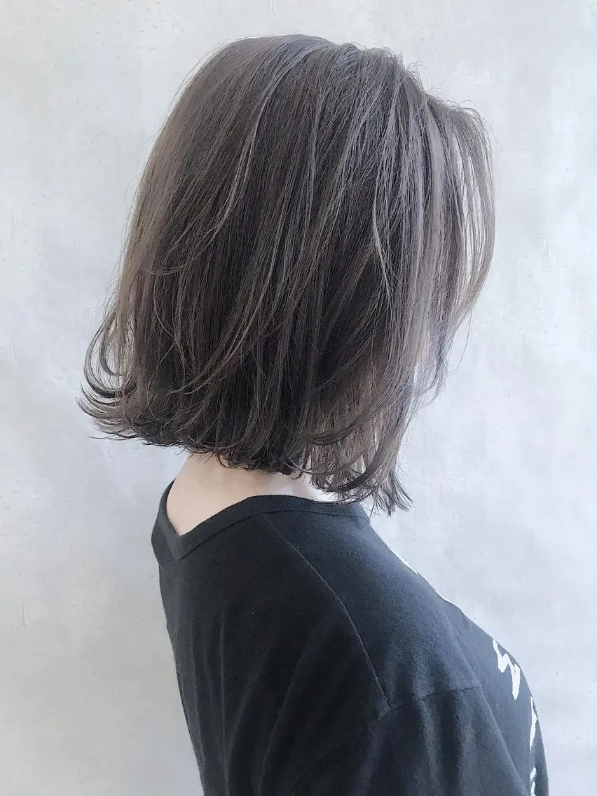 ショート カラー アディクシーカラー ブリーチ ケアブリーチ ダブルカラー ハイライトカラー MOU namba ムウナンバのヘアスタイル