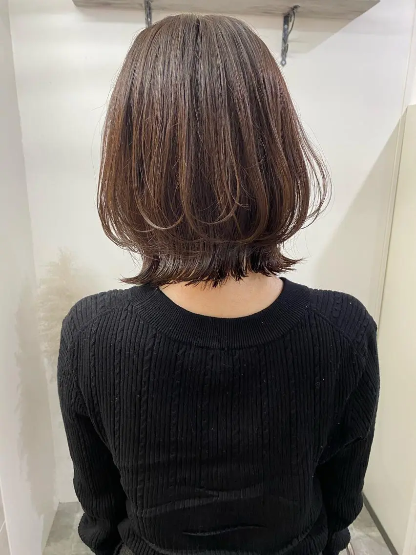 ミディアム 長江 諒のヘアスタイル