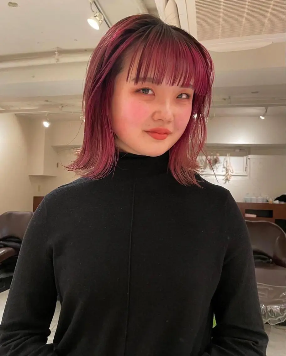 カラー ブリーチ デザインカラー ファッションに 溶け込むstyleのヘアスタイル