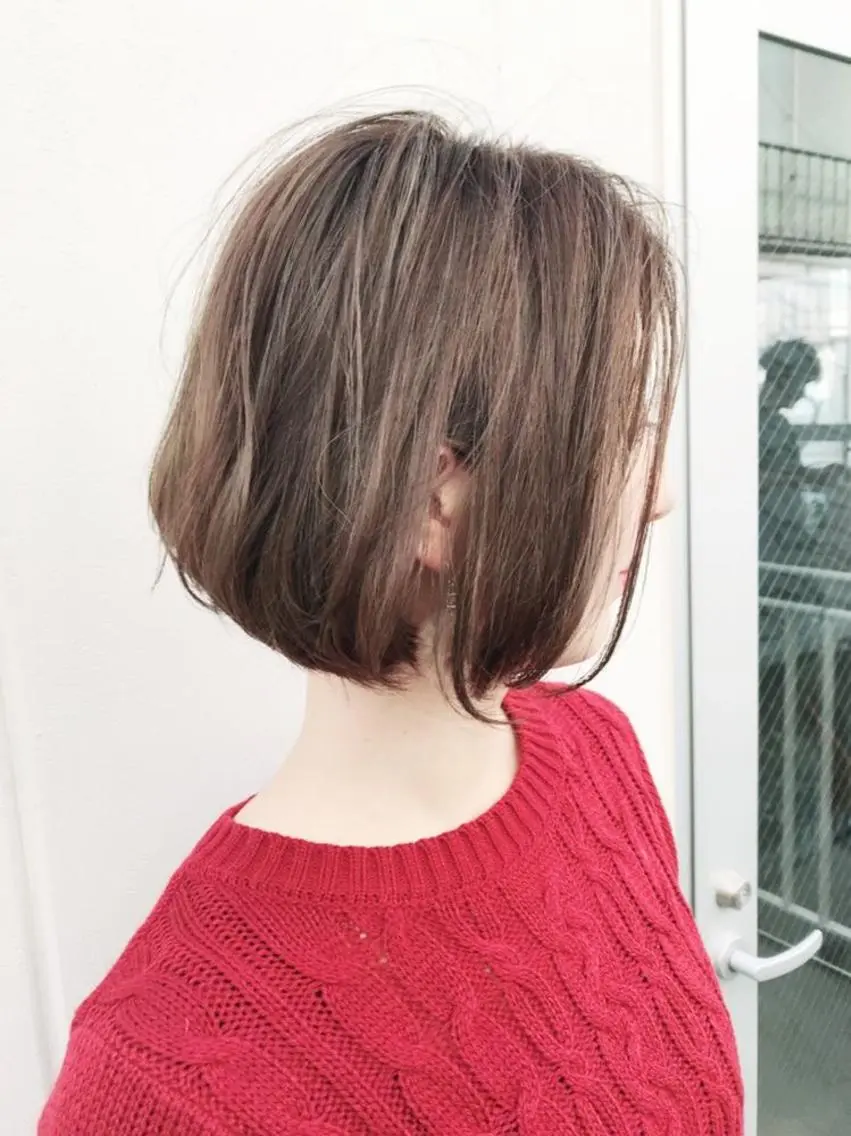 ショート 高梨 里穂のヘアスタイル