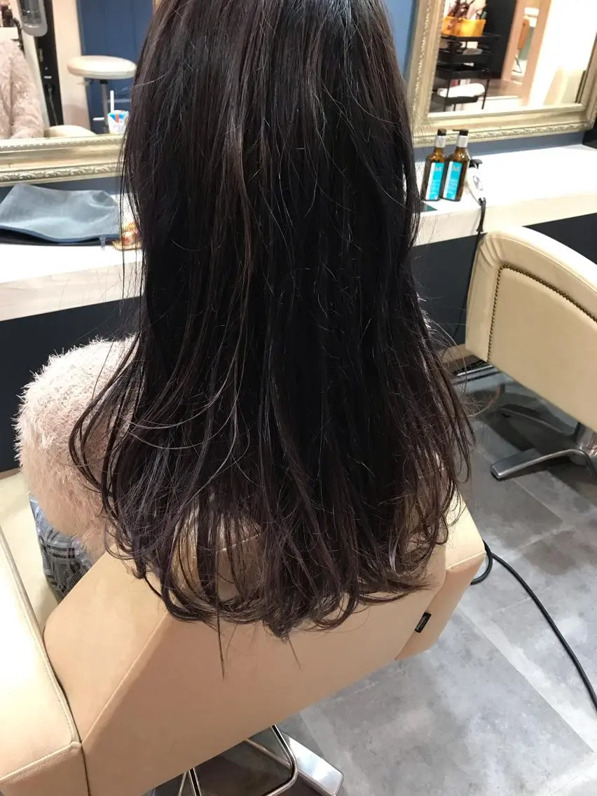 ロング カラー 松井 博徳のヘアスタイル