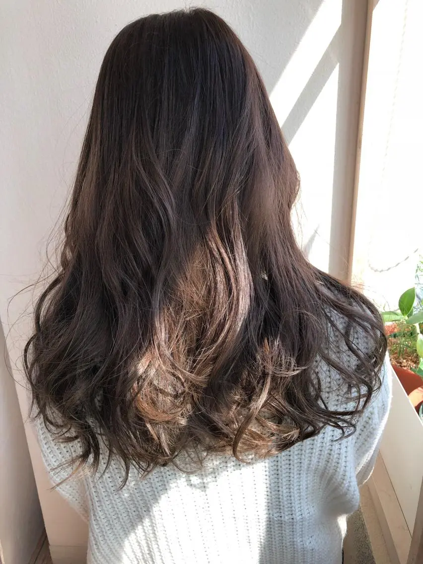 セミロング カラー ブリーチ ダブルカラー 【1日2名様限定】 AFLOAT白川雄副のヘアスタイル