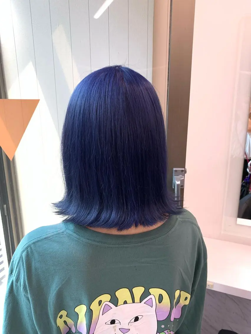ロング カラー ヘアアレンジ 🩵 JURI🩵のヘアスタイル