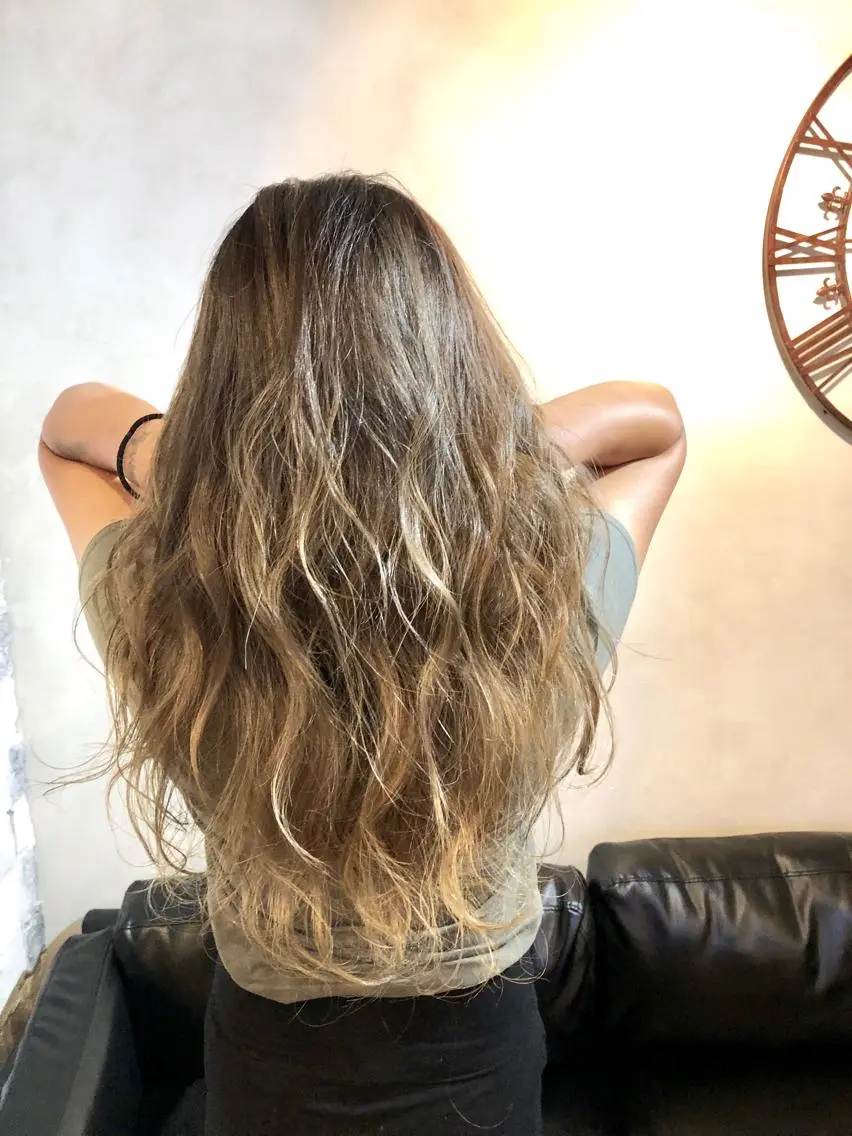 ロング カラー 外国人風カラー 綺麗な髪質にしたい方 限定🌈清水　祥のヘアスタイル