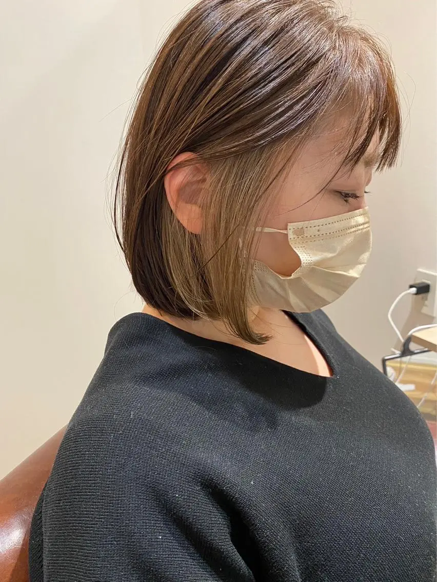 カラー yuu /N° 大分中央町店のヘアスタイル