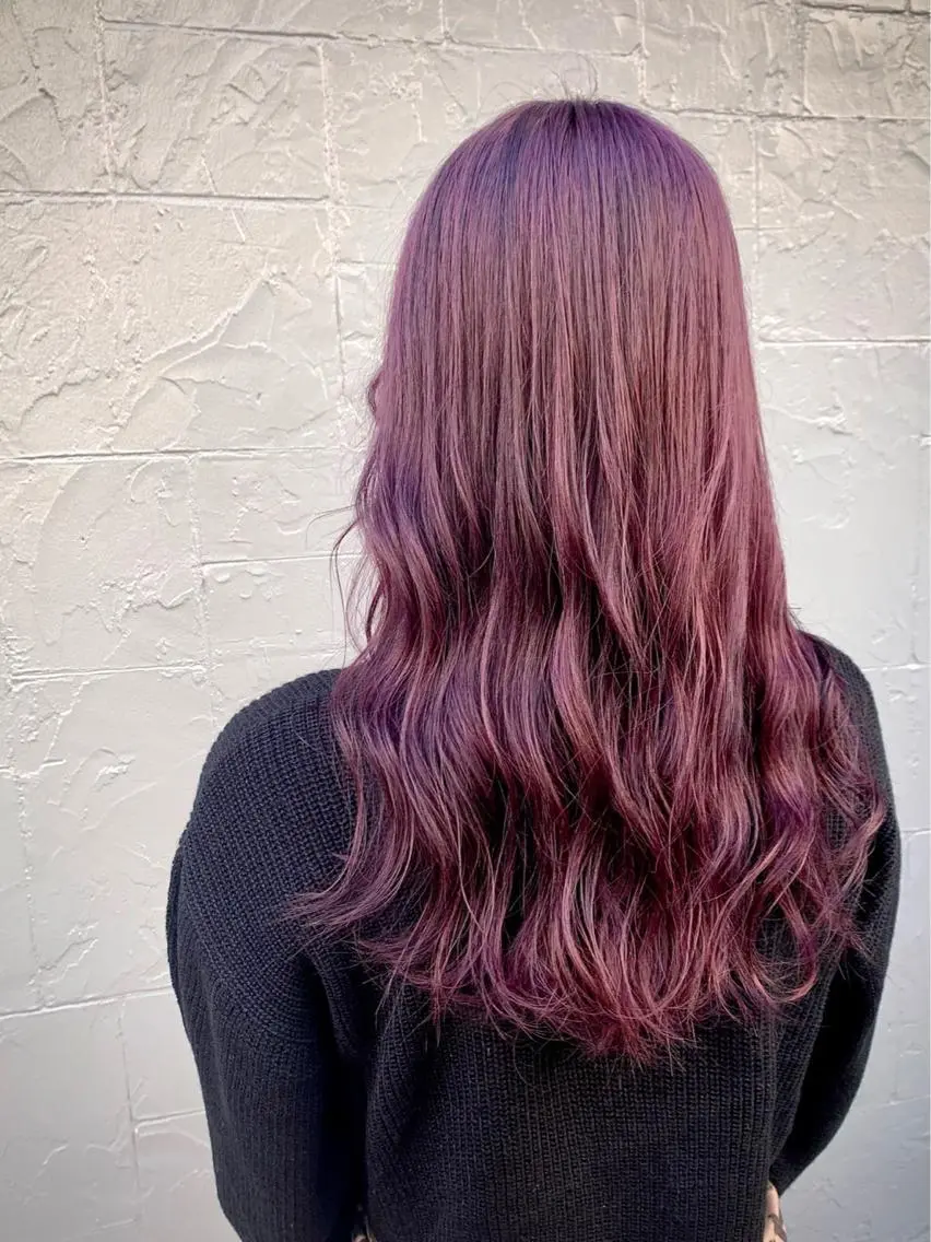 ロング カラー 武井 弘希 ブリーチなしカラー✨のヘアスタイル