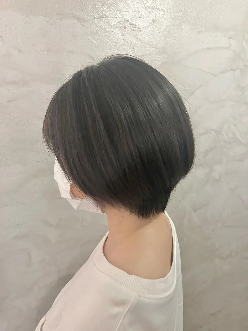 ショート カラー ヘアカラー 透明感カラー/ ブリーチ無し/RYOのヘアスタイル