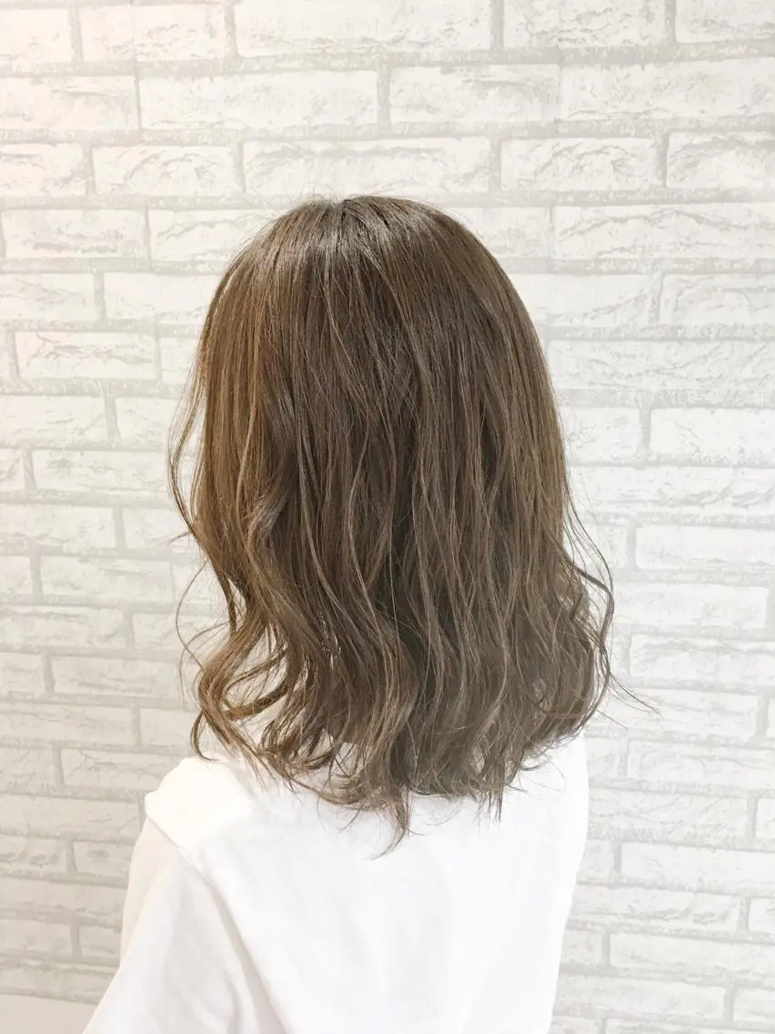 ミディアム カラー NYNY四條畷店 森 亮人のヘアスタイル