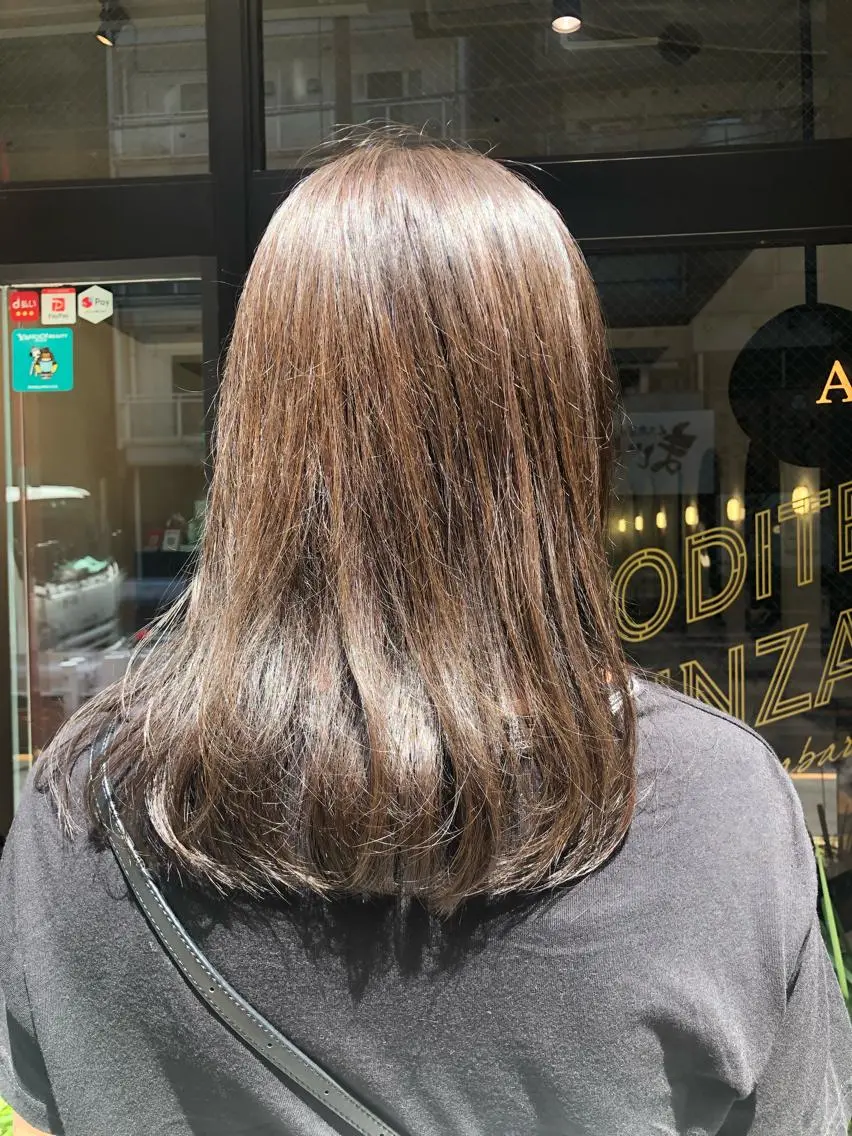 ロング カラー ヘアアレンジ カット 縮毛矯正 🌟1番すきを作りま しょう🌟　なつきのヘアスタイル