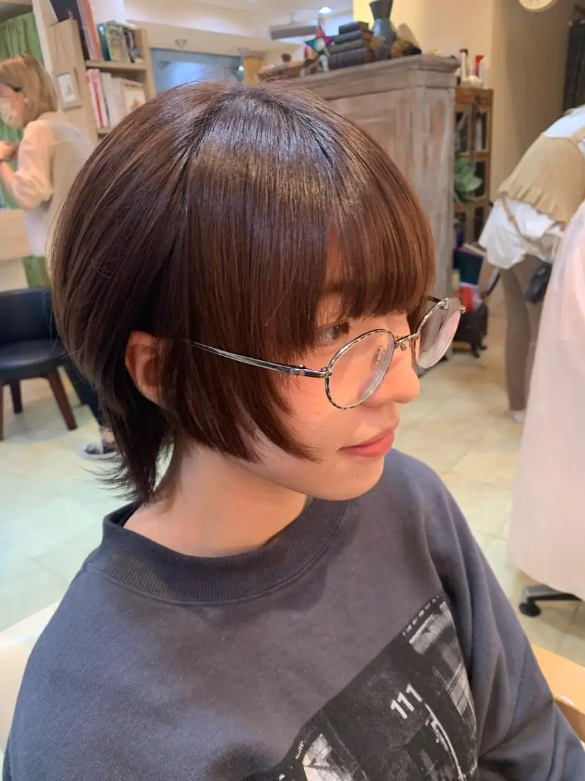 ショート ウルフカット nishimura makotoのヘアスタイル