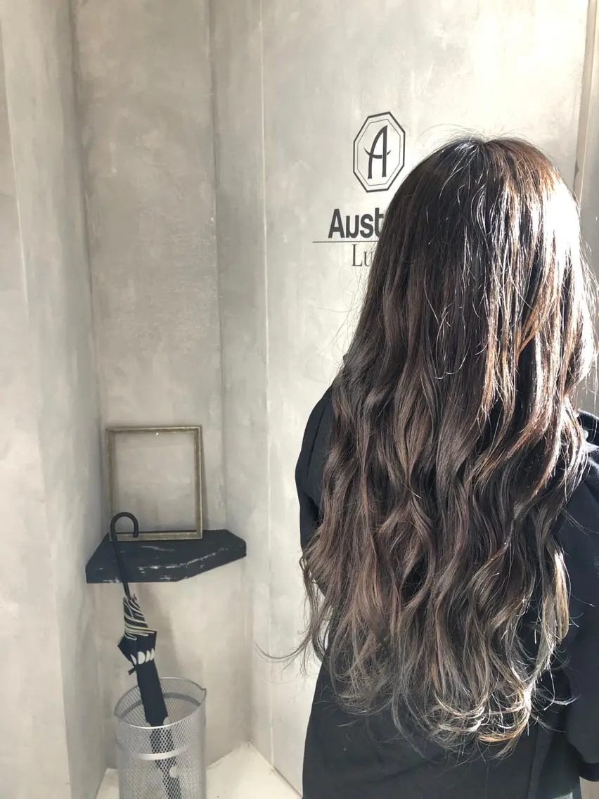 ロング カラー パーマ ヘアアレンジ メンズ キッズ ネイル マツエク・マツパ グレージュ イルミナカラー 外国人風カラー 綺麗な髪質にしたい方 限定🌈清水 祥のヘアスタイル