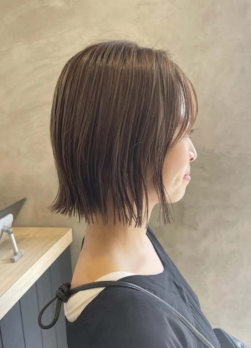 ショート カット パリジェンヌ☆カット カラー✨熊澤麻凜のマツエク・マツパデザイン