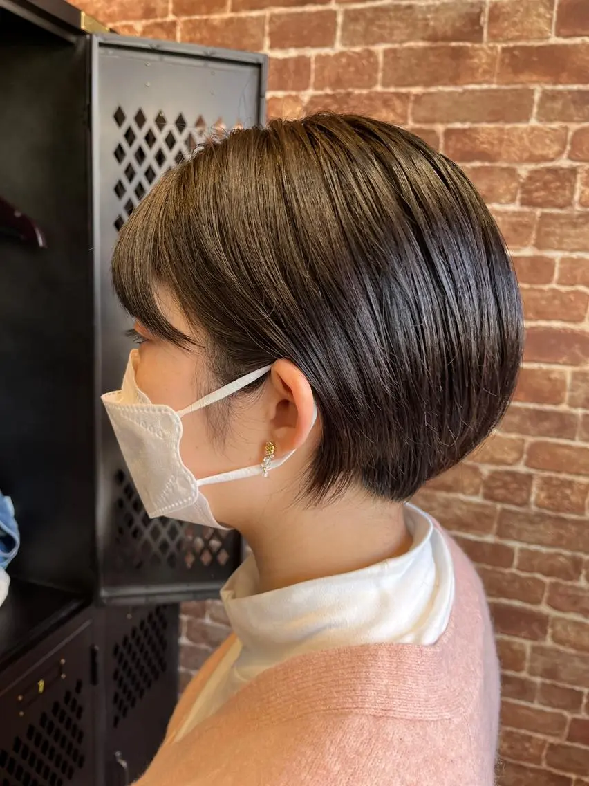 ショート カラー パーマ ヘアアレンジ メンズ キッズ ネイル マツエク・マツパ アイブロウ メンズブリーチ メンズハイライト メンズインナーカラー メンズ韓国風 ブリーチ 久木原 ゆりのヘアスタイル