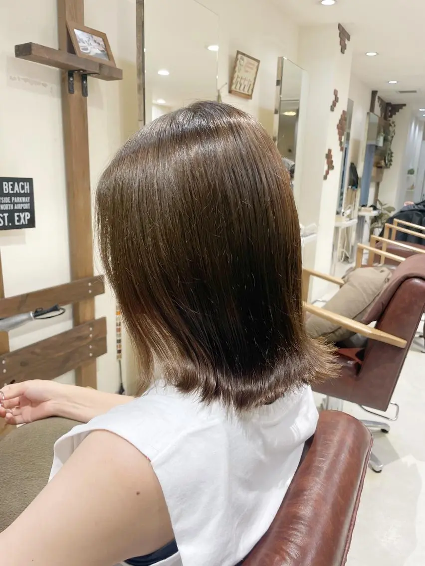 ミディアム KAI RIKAのヘアスタイル