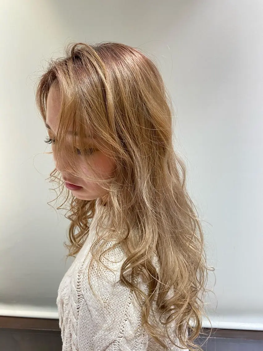 ロング カラー カット 飯塚 竜之介のヘアスタイル