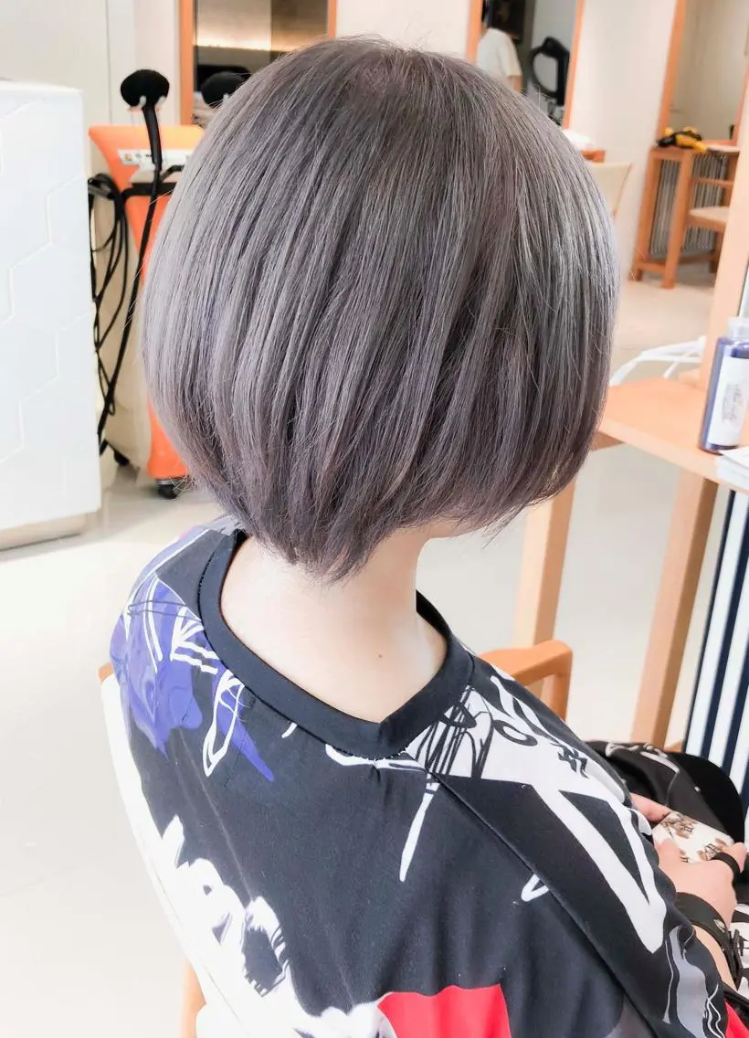 ショート カラー Days 透明感カラーのヘアスタイル