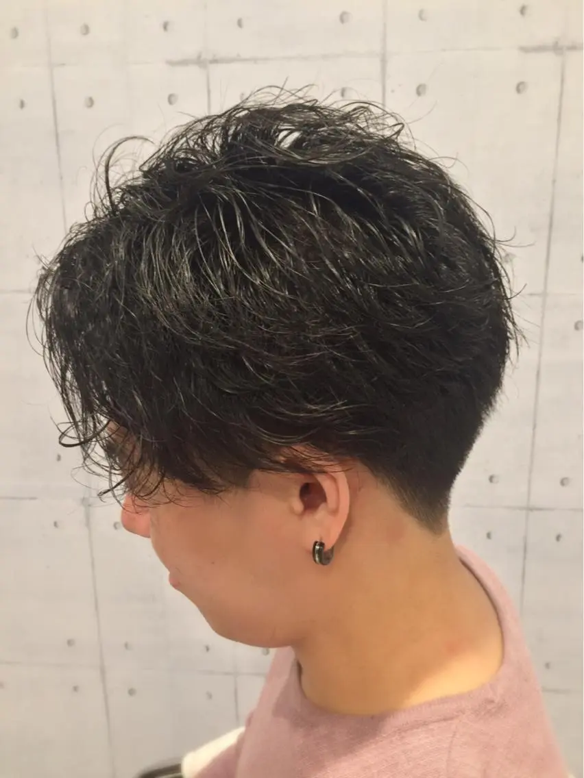 パーマ メンズ メンズパーマ 韓・中華美女ヘア 🇰🇷×🇨🇳のヘアスタイル