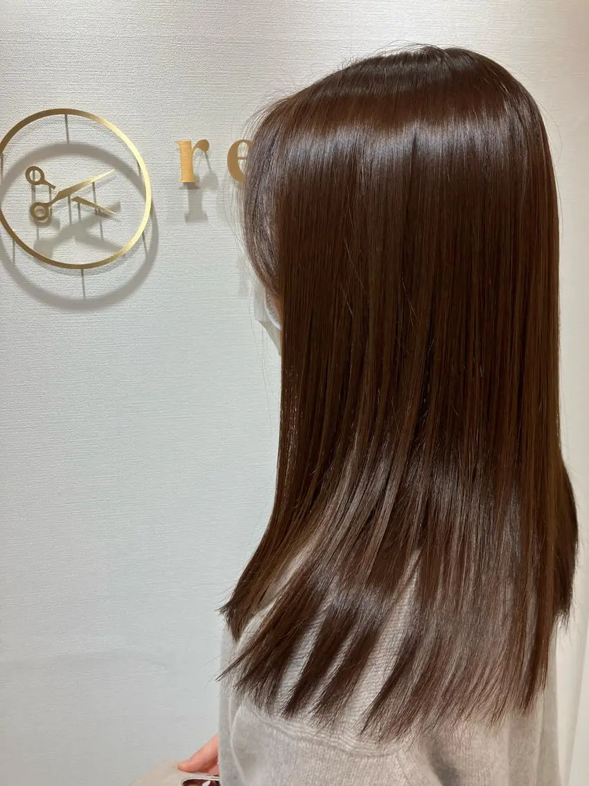 ロング カラー ヘアアレンジ キッズ カット ヘアカラー トリートメント 横浜関内髪質改善 re:Magoのヘアスタイル