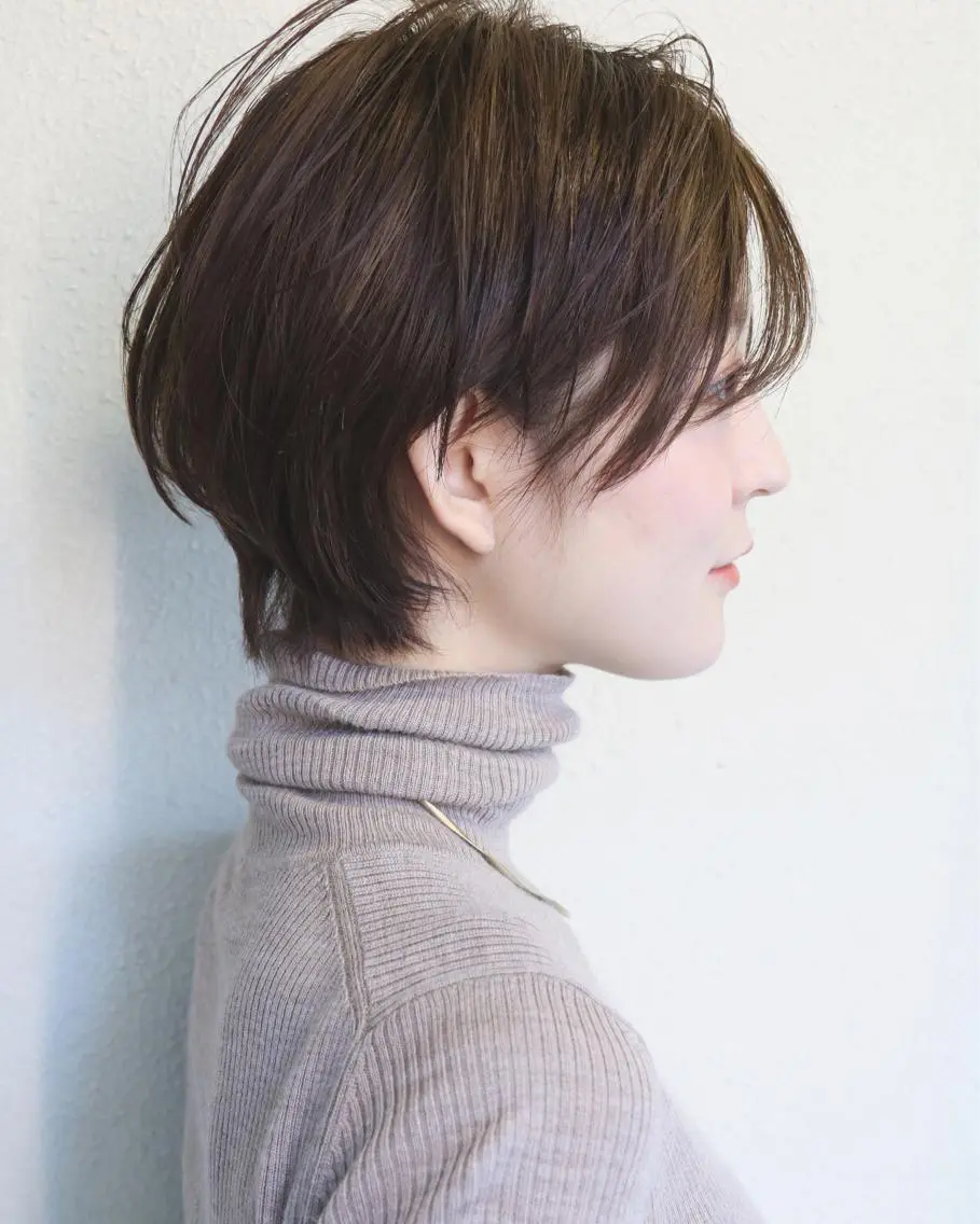 ショート カラー 🟦髪質改善6年 💊YAMAMOTOのヘアスタイル