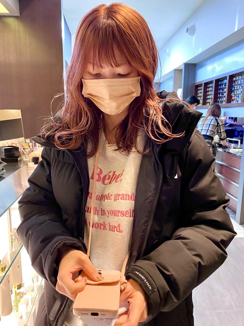 セミロング カット ヘアカラー トリートメント 横地 凌のヘアスタイル
