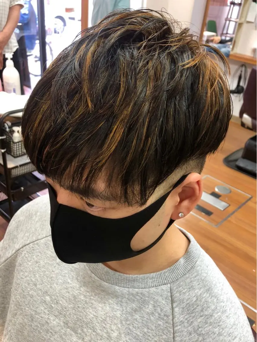 ショート カラー メンズ 🏝川津瑛二🧖♀ 極上パーマ&カラー⭕のエステ・リラクイメージ