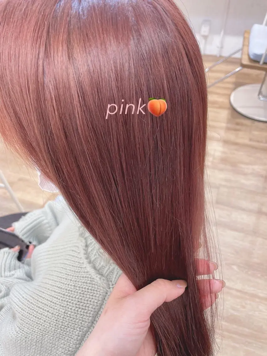 ロング カラー ヘアカラー トリートメント レイヤーカット⭐︎ 韓国ヘア⭐︎YUKAのヘアスタイル