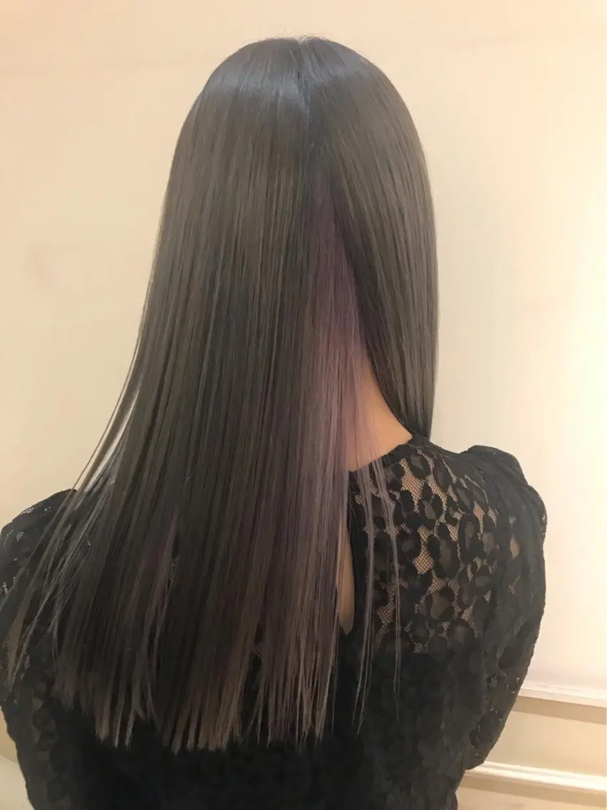 ロング カラー カット ヘアカラー トリートメント ヘアセット ✨髪質改善特化サロン ✨グシユキヤ✨のヘアスタイル