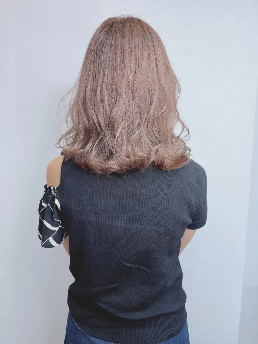 カラー パーマ Luxbe hakataのヘアスタイル