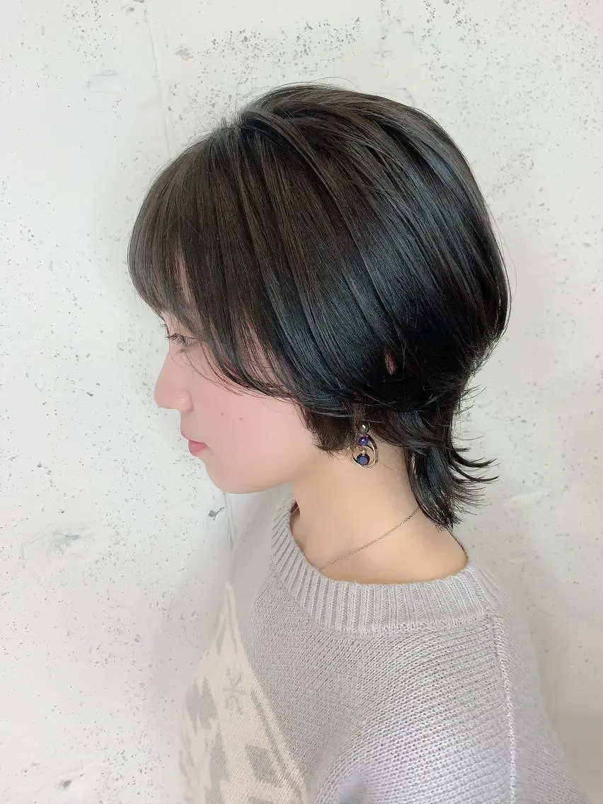 ショート カラー 透明感ハイトーン🦄 キラ🌈のヘアスタイル