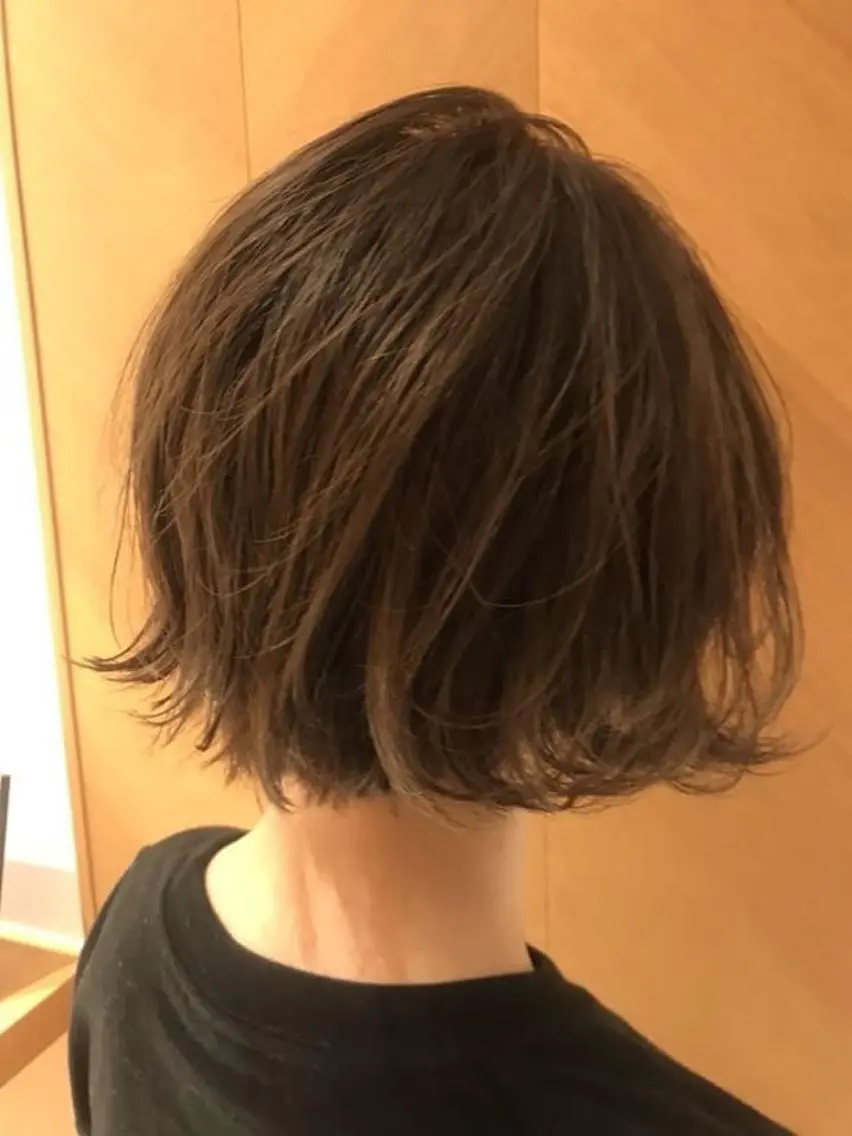 ショート ショートボブ ボブ ショートヘア 前田　真吾 ⭐️パーマの人⭐️のヘアスタイル
