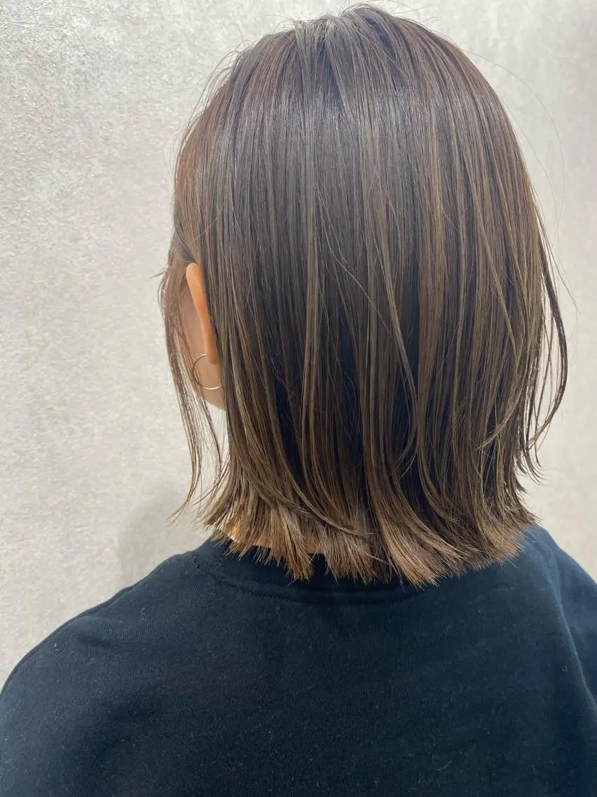 ショート カラー ヘアアレンジ ハイライトカラー ハイライト カット ヘアカラー トリートメント Kawaguchi Arisaのヘアスタイル