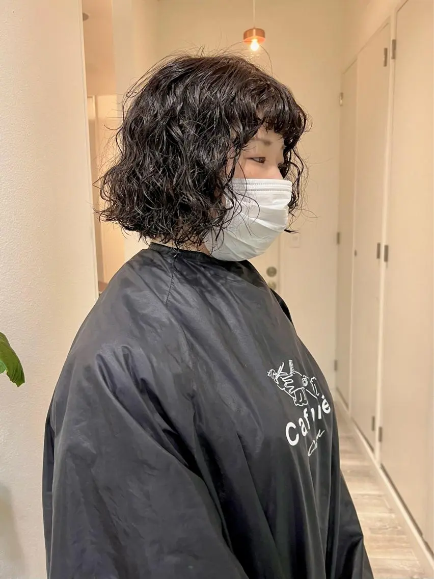 ショート パーマ ショート& パーマ　坂本のヘアスタイル