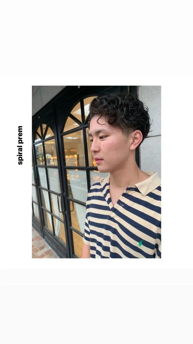 ショート カラー パーマ ヘアアレンジ メンズ キッズ ネイル マツエク・マツパ アイブロウ メンズパーマ 黒髪 眉カラー ショートヘア ショートネイル hiro【沿線で叶う 似合わせhair】のヘアスタイル